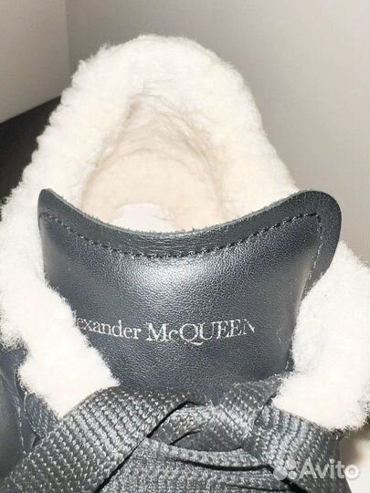 Кроссовки зимние на меху McQueen 37,5