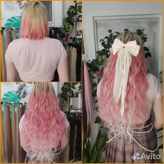 Модели на наращивание волос