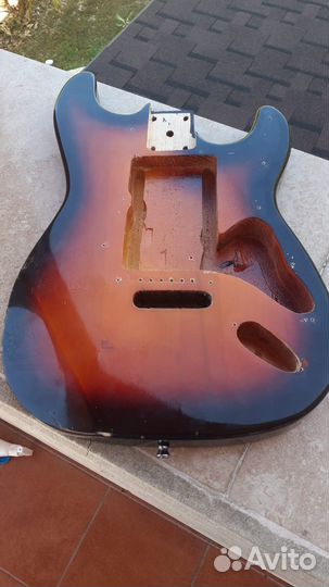 Дека/корпус стратокастер