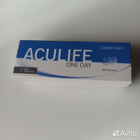 Линзы контактные однодневные Aculive - 6.00