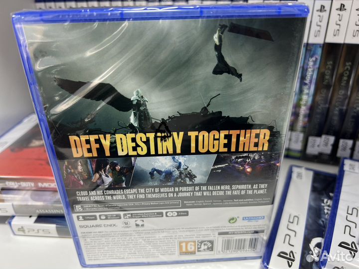 Диск Final Fantasy VII 7 Rebirth PS5 / Новый