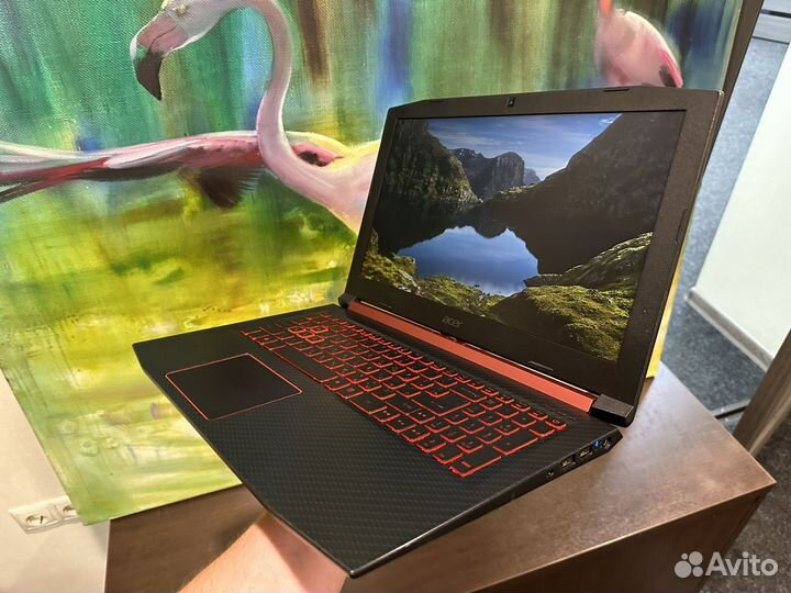 Игровой ноутбук. 16 ядер. Отпечаток пальца. 2022г