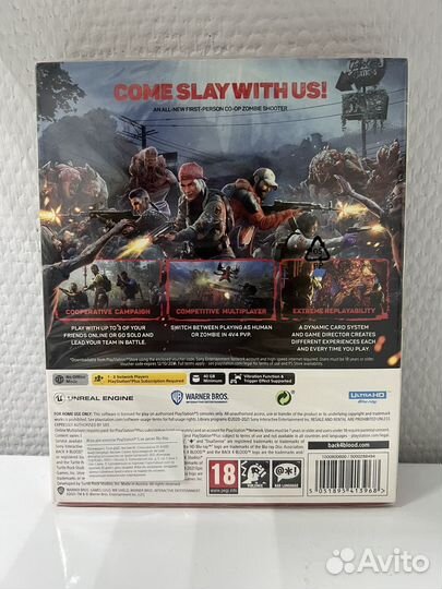 Игра PS5 Back 4 Blood Deluxe Edition