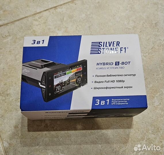 Радар-детектор SilverStoneF1 S-BOT