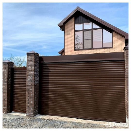 Ворота алютех роллетные