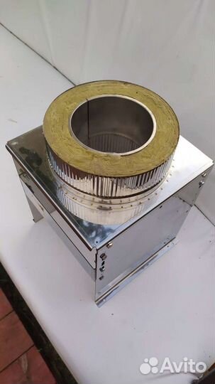 Опора для дымохода d150/d250, и труба d150 05м