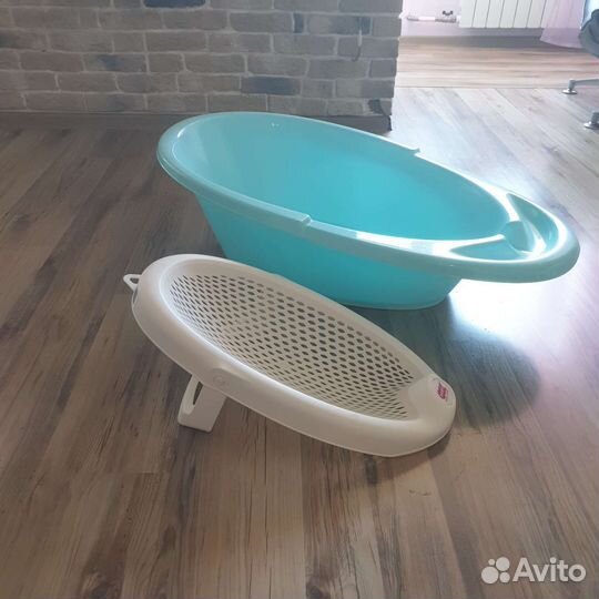 Горка для купания с ванной