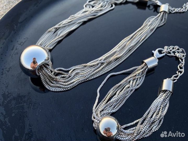 Браслет и колье Poison Drop