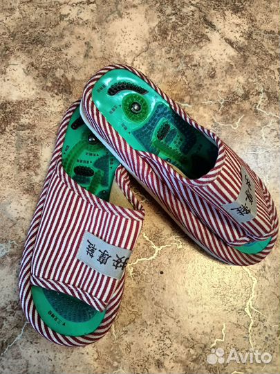 Тапочки массажные р. 38