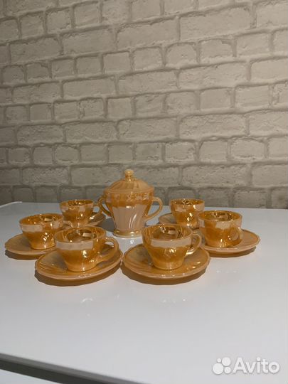 Сервиз кофейный Америка винтаж 70х