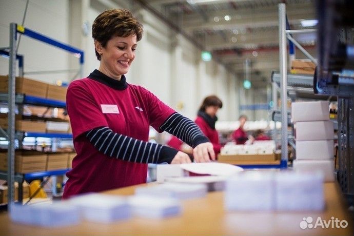 Упаковщик. Бесплатные обеды.Гибкий график