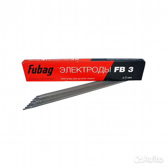 Fubag Электрод сварочный с рутиловым покрытием FB