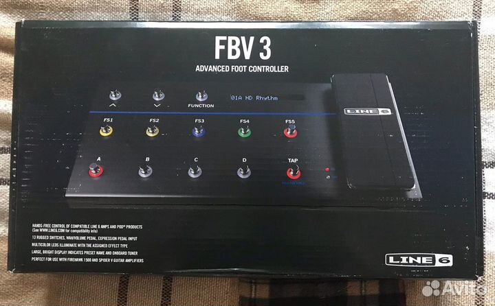 Line 6 FBV3, Line 6 POD HD500X, Line 6 Firehawk FX
