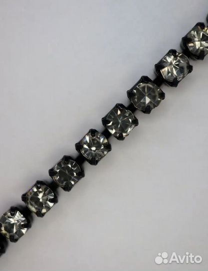 Стразовая цепочка 3 м