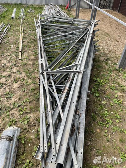 Каркас теплицы Антрацит