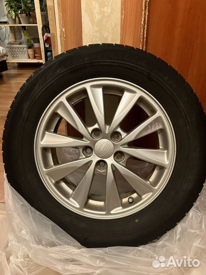 Комплект зимних колес r15 на Subaru