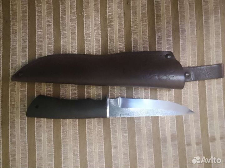 Нож туристический кованый 110х18