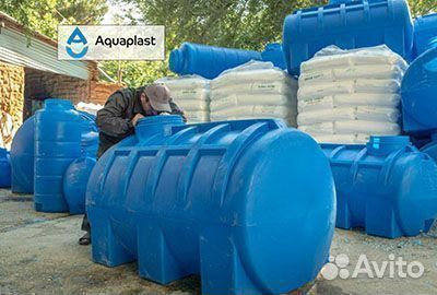 Резервуар пластиковый 2 тонны для гсм и топлива (г