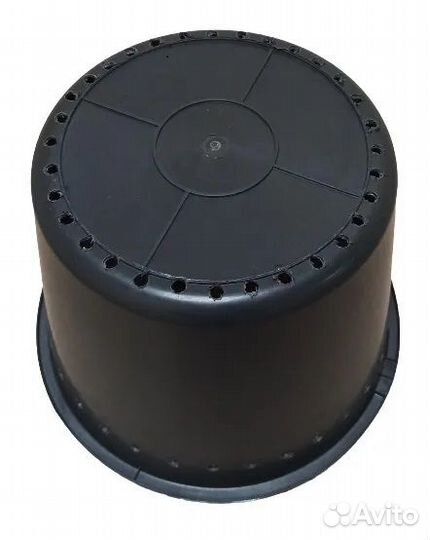 Ведро с отверстиями для плетения кашпо из ротанга