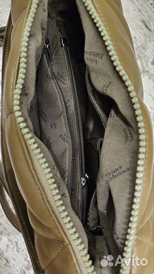 Сумка хаки Velina Fabbiano с двумя ремешками