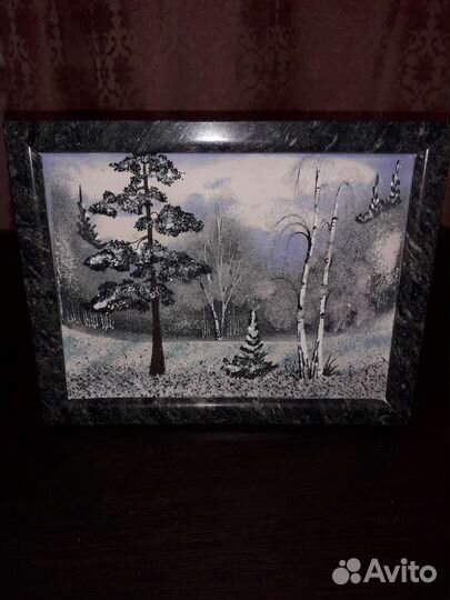 Картина на камне