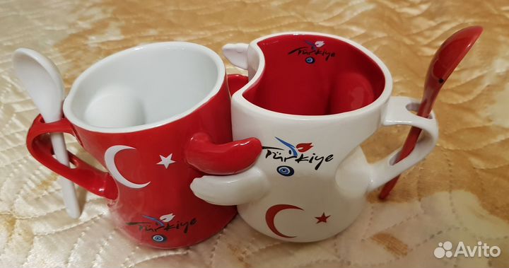 Чашки, кружки, бокалы, сувенир турецкие