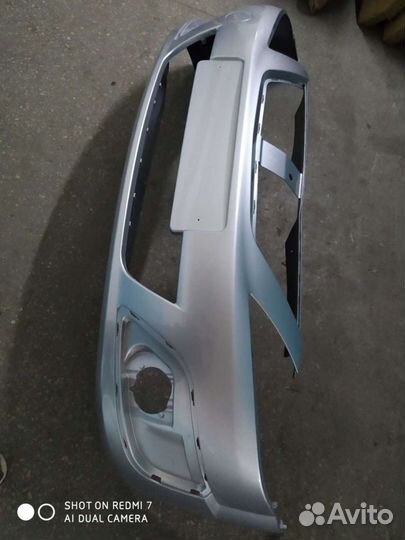 Бампер Лада Ларгус новый,серебристый