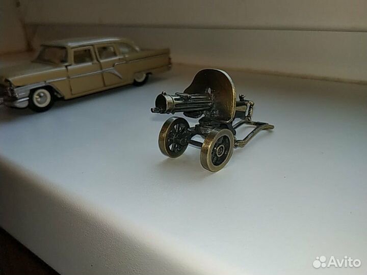 Пулемет Максим. металл. масштаб больше 1:43