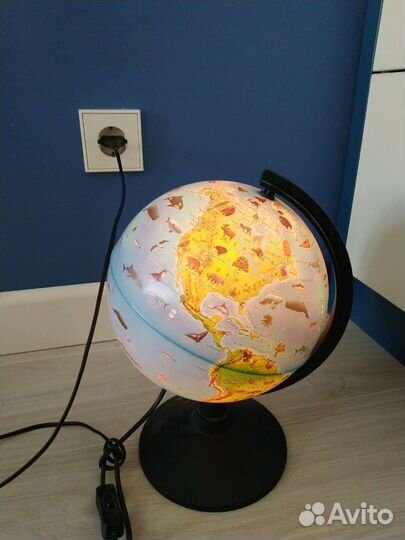 Глобус с подсветкой