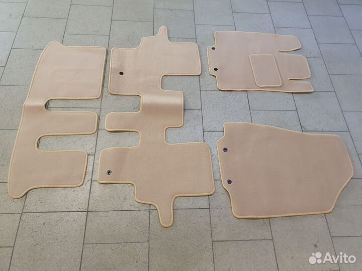 Коврики в салон Infiniti JX (2012-2014) 3 ряда