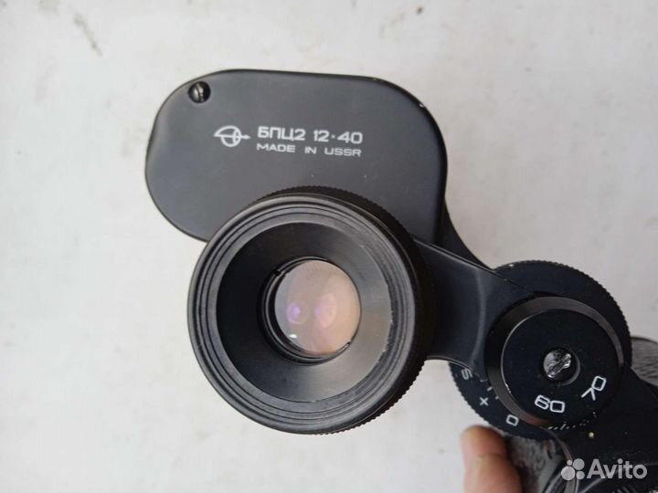 Бинокль бпц2 12х40 зомз СССР кофр