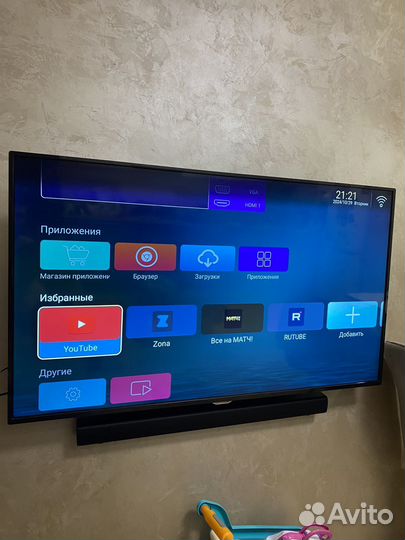 Телевизор SMART tv polarline