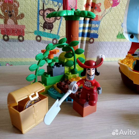 Lego duplo Пиратский корабль Джейка 10514