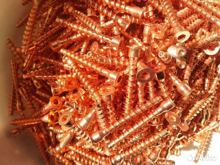 Евровинт конфирмат омедн мебел креп