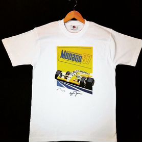 Продажа футболок легенды Формулы-1 Ayrton Senna