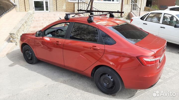 Багажник на крышу для LADA Vesta, Евродеталь