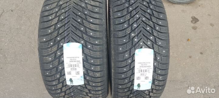 Nokian Tyres Hakkapeliitta 10p SUV 275/40 R21 и 315/35 R21 111T