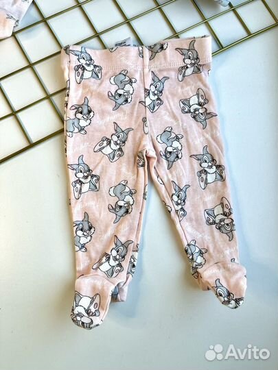 Ползунки штаны для девочки новорожденных 50 56 68