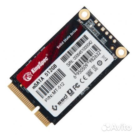 Твердотельный накопитель SSD 512Gb, msata, msata