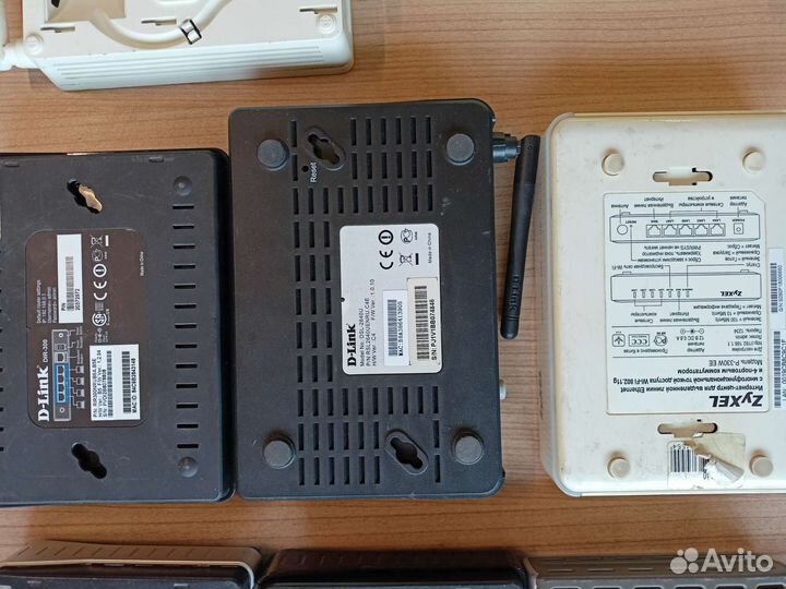 WiFi роутеры D-Link Huawei Zyxel 9шт