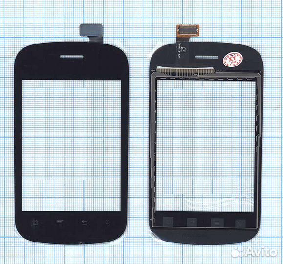 Тачскрин Fly IQ235 Uno черный