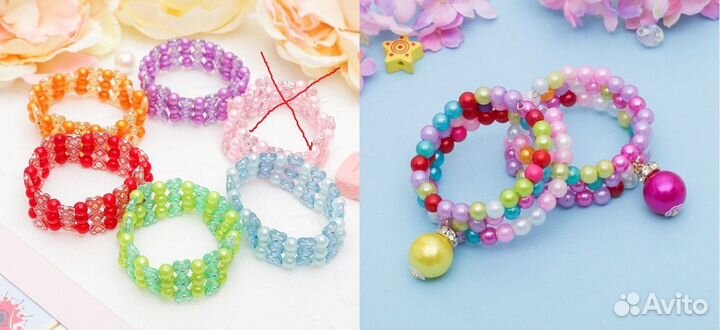 Детская бижутерия новая в ассортименте