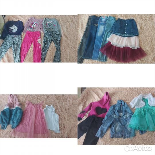 Вещи на девочку 122-128