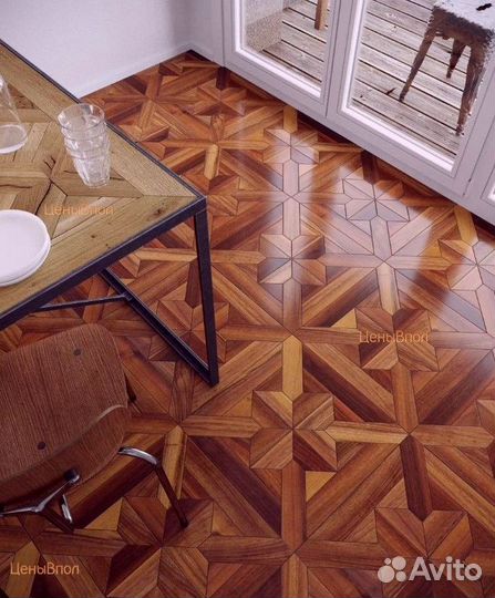 Модульный художественный паркет