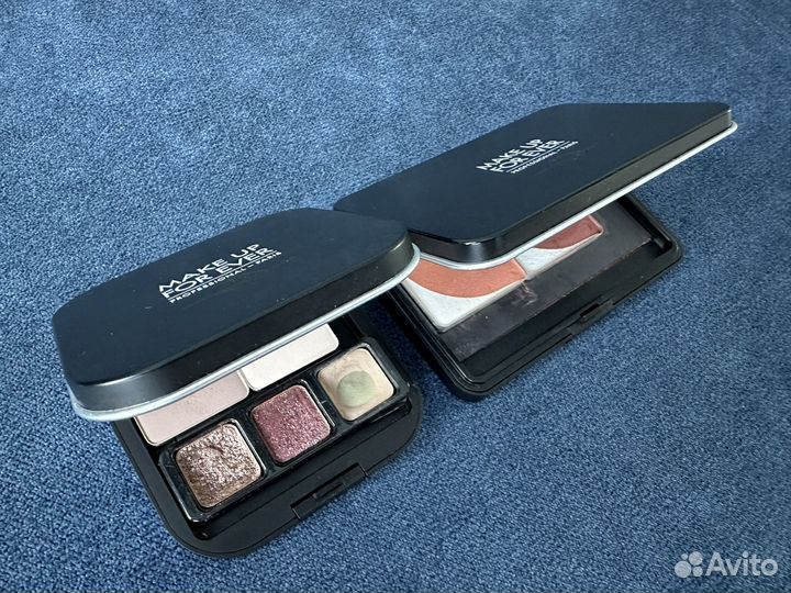 Палетка теней и румяна Make Up For ever