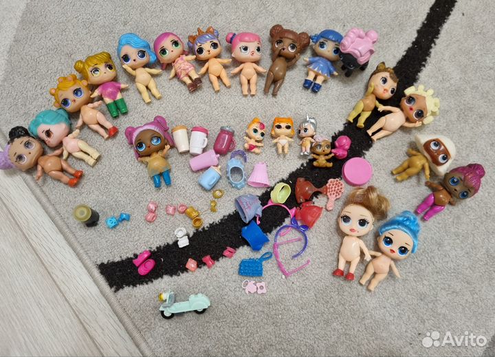 Кукла-сюрприз L.O.L. лол набор неоригин