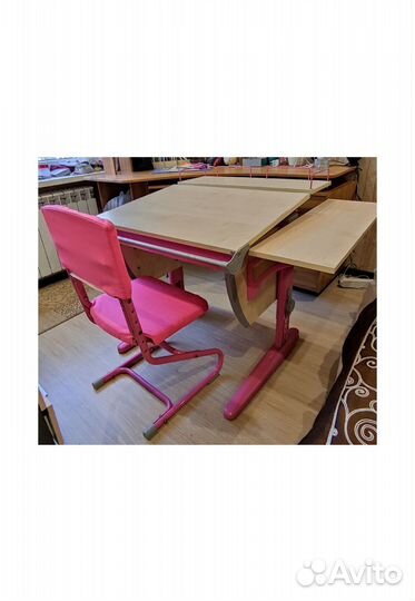 Растущая парта и стул Дэми