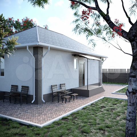 Дом 60 м² на участке 5 сот.