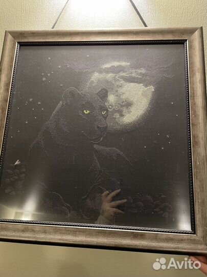 Картина вышитая крестом