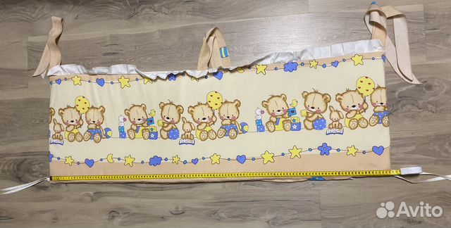 Бортики мягкие для детской кроватки